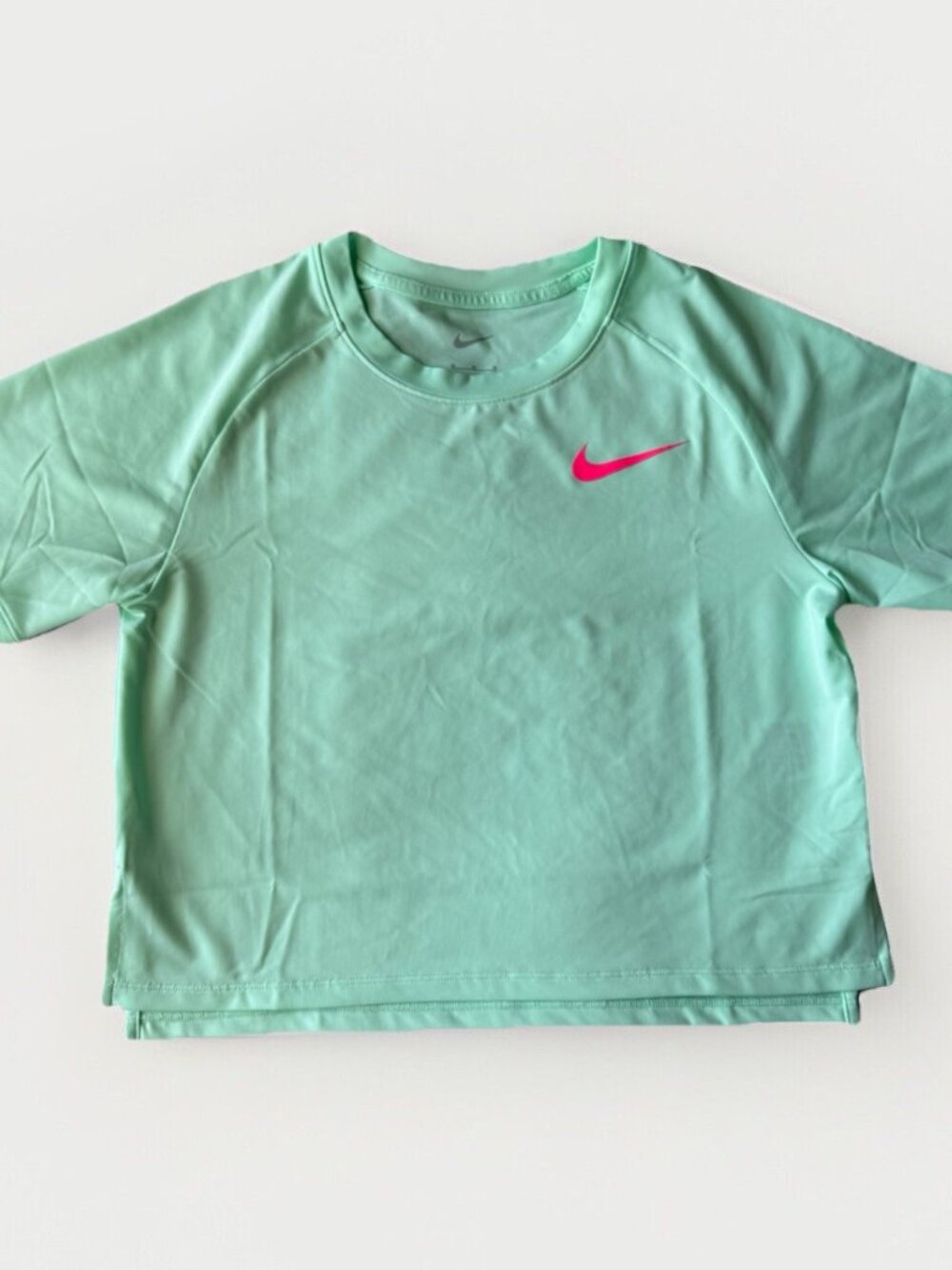 Nike 2023 Pro Elite Team Crop T-Shirt Warm Up Women's Green Medium